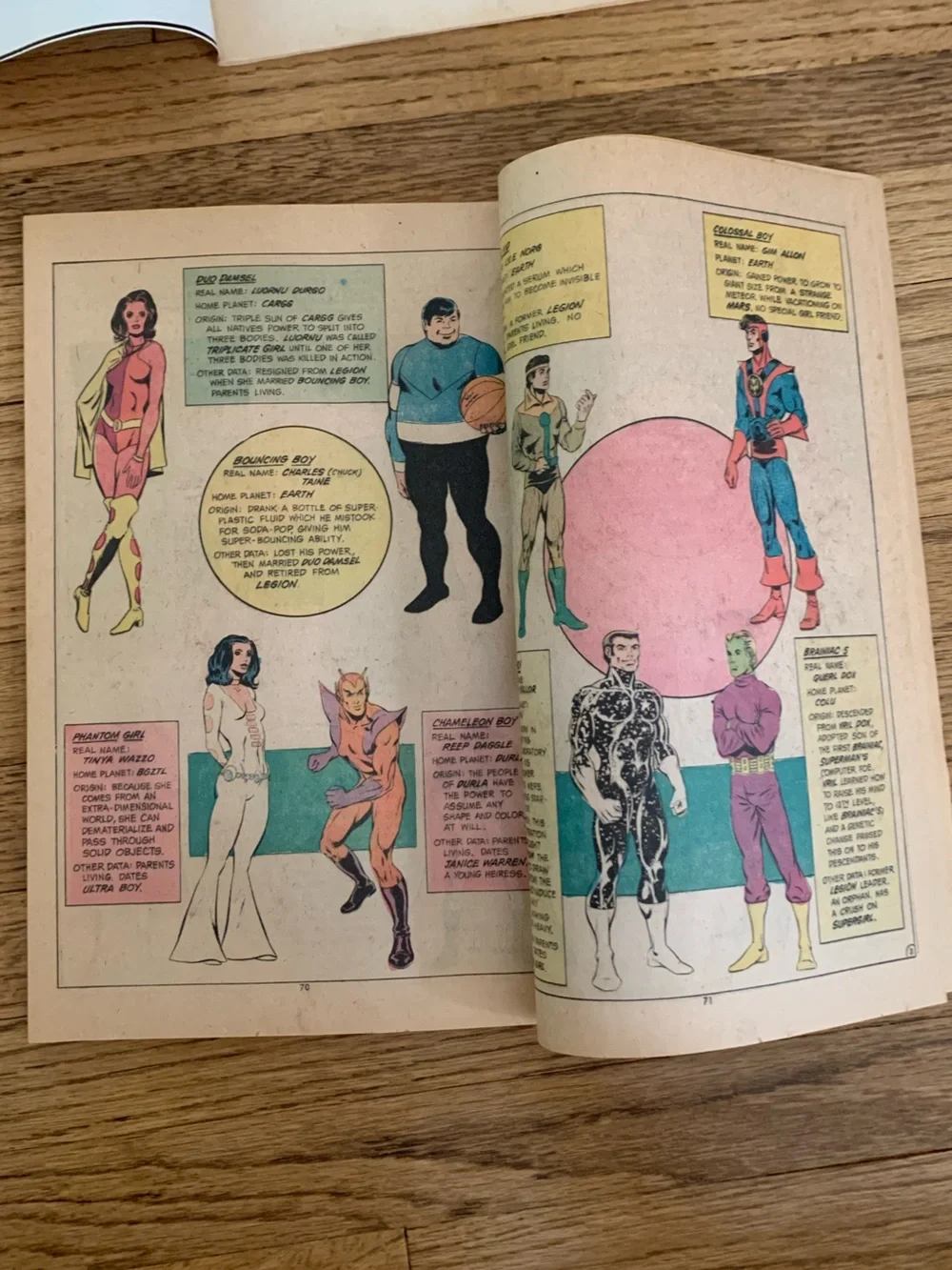 Vintage Comic Book Bundle 70s 80s Marvel DC 5 Issue Lot (Fair condition)